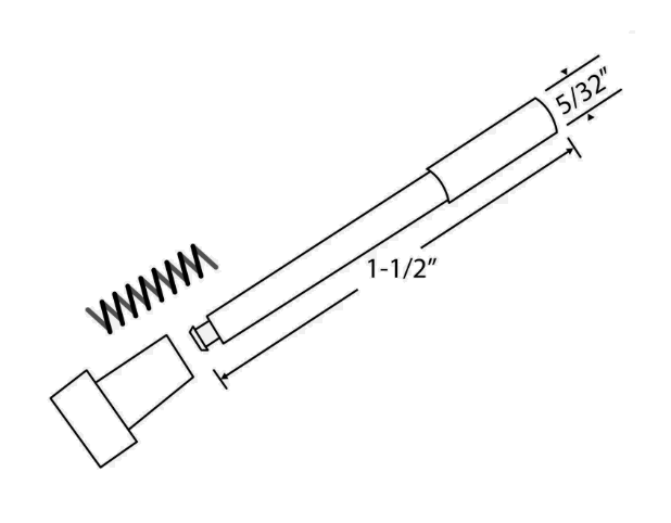 Window Screen Plunger Latches