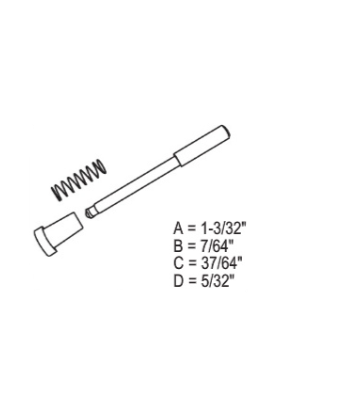 Window Screen Plunger Latches