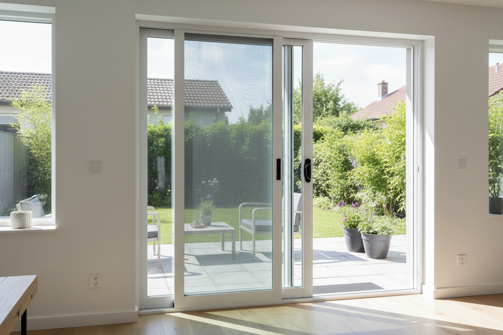 Sliding Screen Door – Custom Aluminum Patio Screen Door